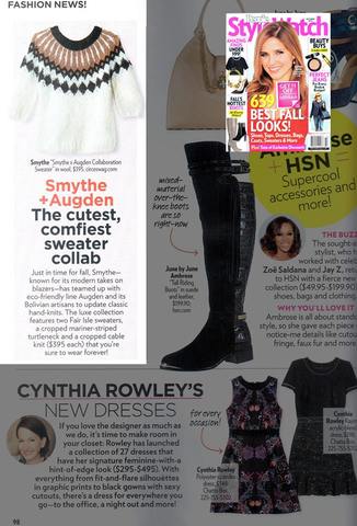 Smythe + Augden Collab featured in People Style Watch