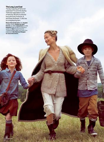 Augden x Glamour - Iconic Carolyn Murphy in Augden - Fall Must Have
